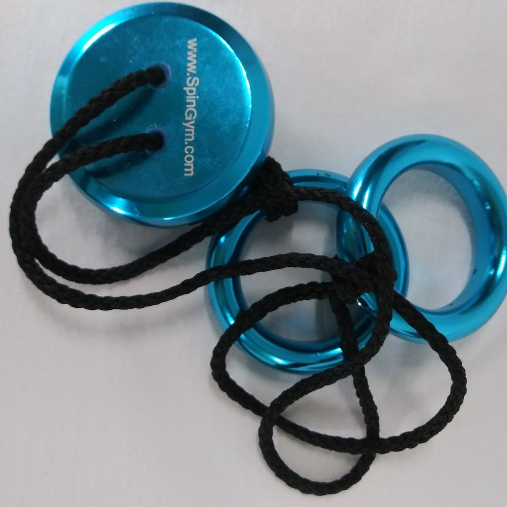 Spin Gym Arm Workout Resistance Exercise Tool Teal Good Condition